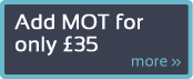 Add MOT for only &pound;39