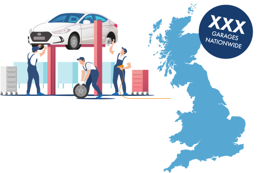 Servicing Stop garages across the UK